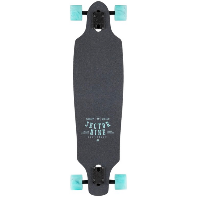 Roundhouse Great White Longboard 34" Blanc/Bleu