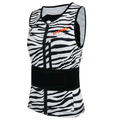 Womens The Zebra Back Protector Zebra