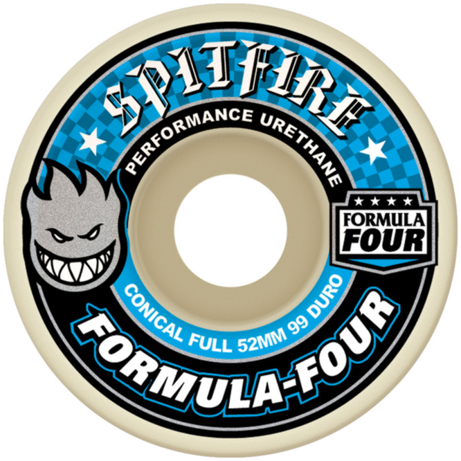 Formula Four Conical Full 52mm 99a Skateboard Wheels