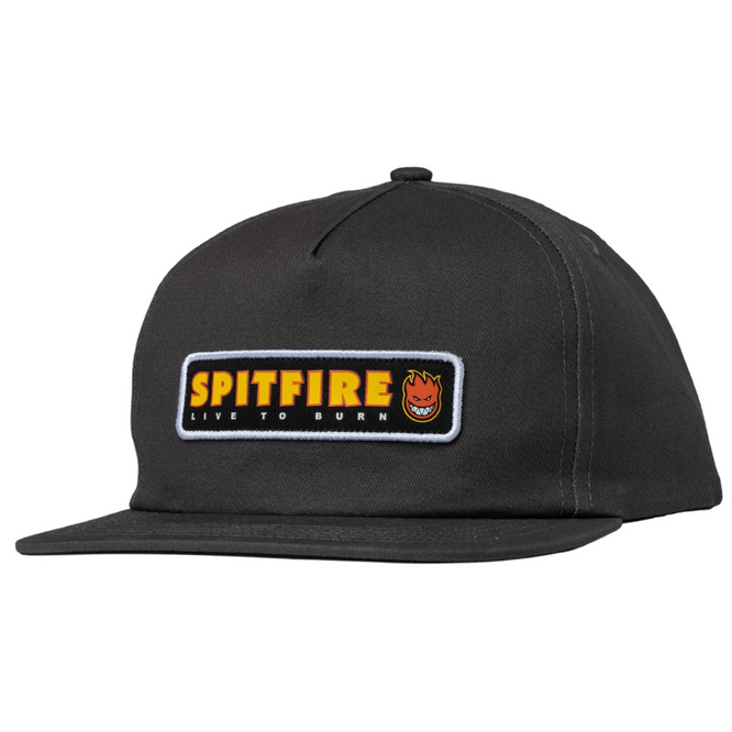 LTB Patch Snapback Charcoal Cap