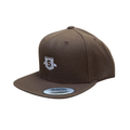 Classic Shield Snapback Cap Heather Grey