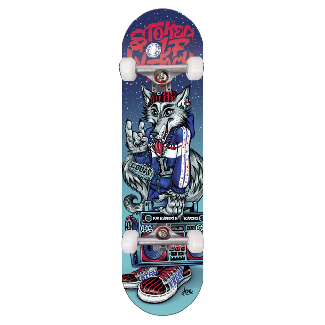 Wolf Pack Louloup Complete Skateboard