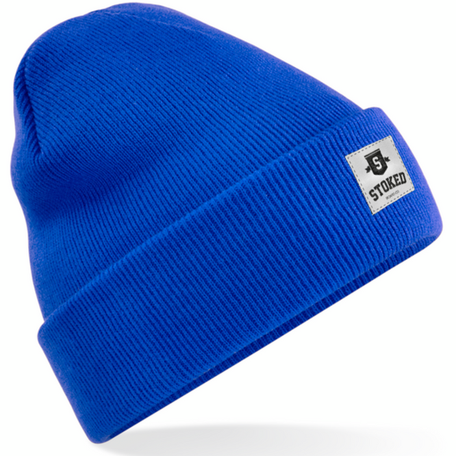 Kinder Original Cuffed Shield Beanie Bright Royal