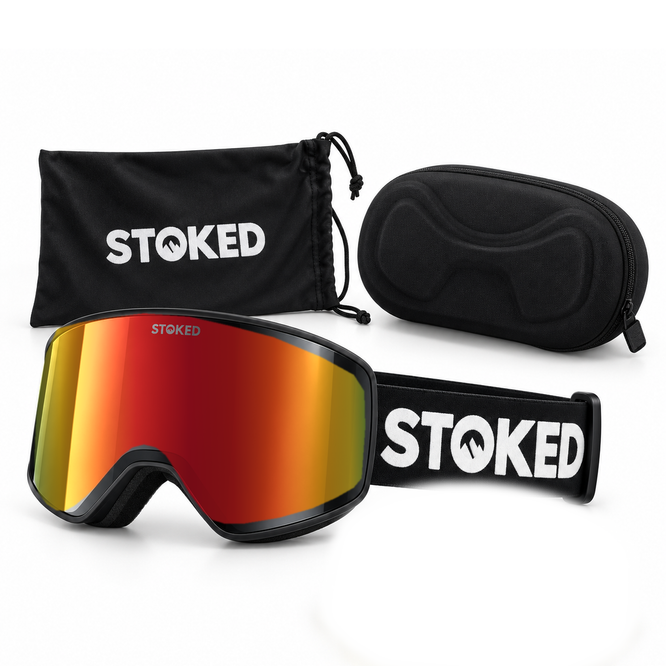 Summit HD Revo Fuego Red 2027 Ski & Snowboard Goggles