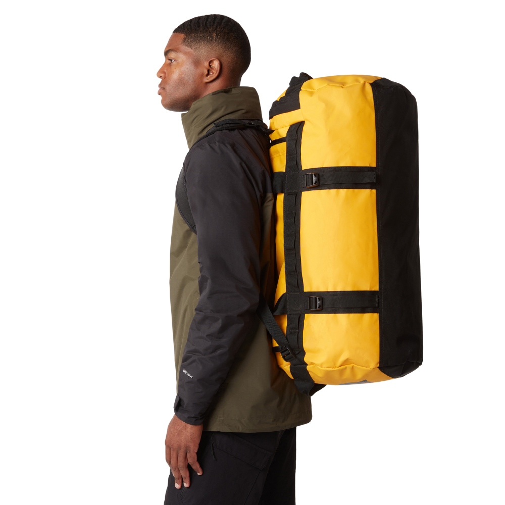 Base Camp M Duffel Bag Summit Gold TNF Black