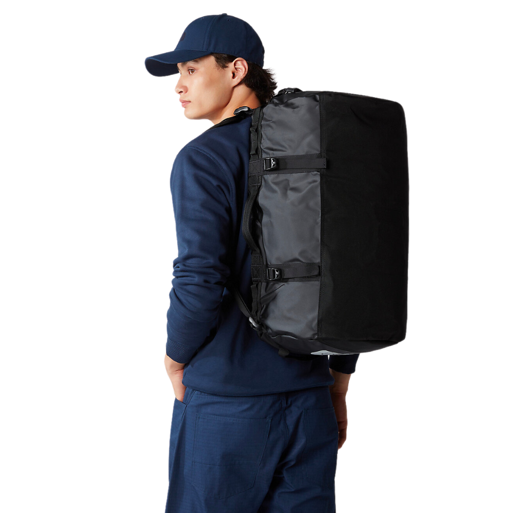 The North Face Base Camp S Duffel Bag TNF Black TNF White Stoked Boardshop
