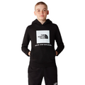 Kids Box Hoodie Dark Sage/Asphalt Grey Rain Camo Print