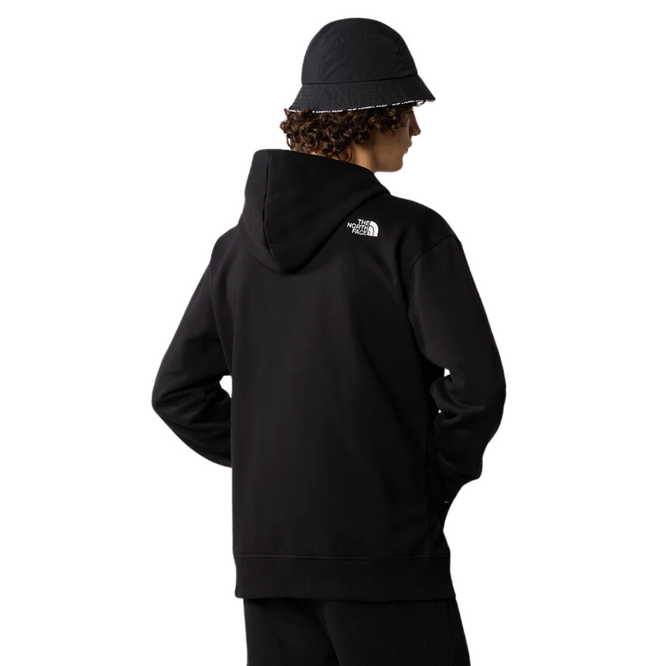 Essential Full Zip Hoodie TNF Schwarz