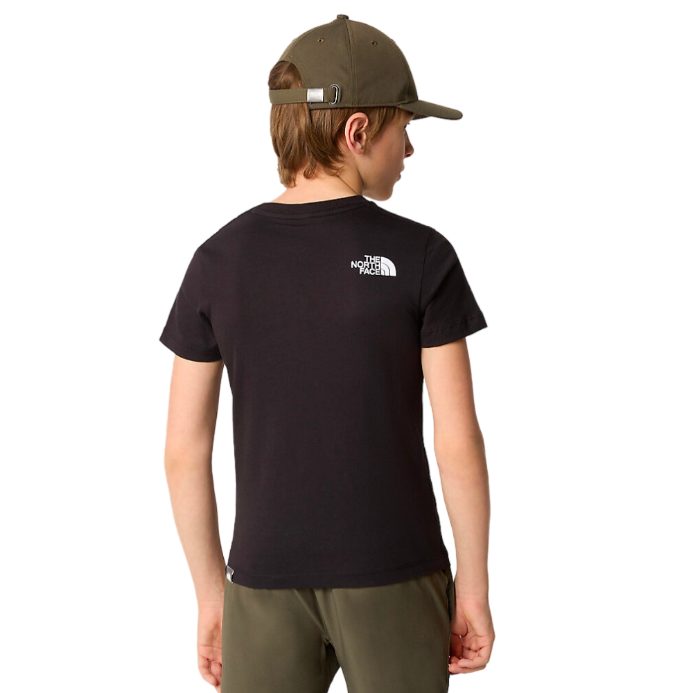 Kids TNF Boardshop White – Black/TNF Easy T-shirt Stoked