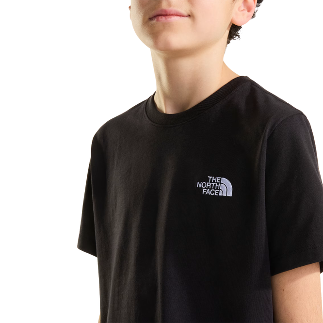 Kids Evolution Emb T-Shirt TNF Black