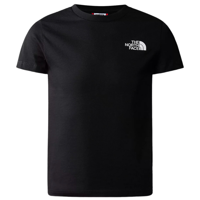 Kinder Einfaches Dome-T-Shirt TNF Schwarz