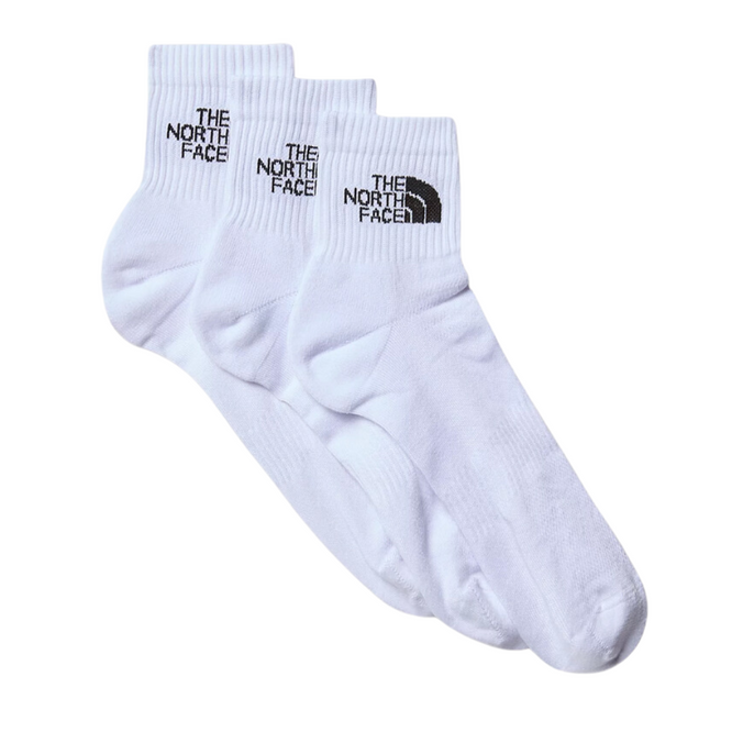 Multi Sport Cush Quarter Socke 3P TNF Weiß