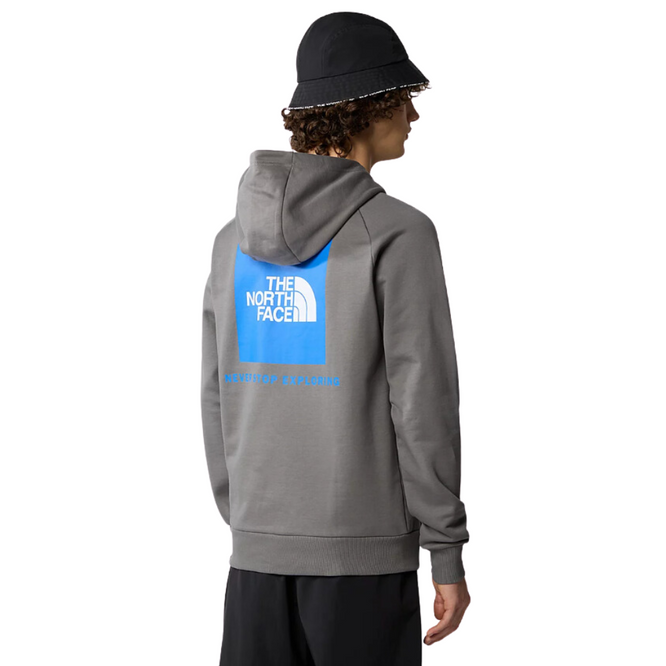 Raglan Redbox Hoodie geräucherte Perle