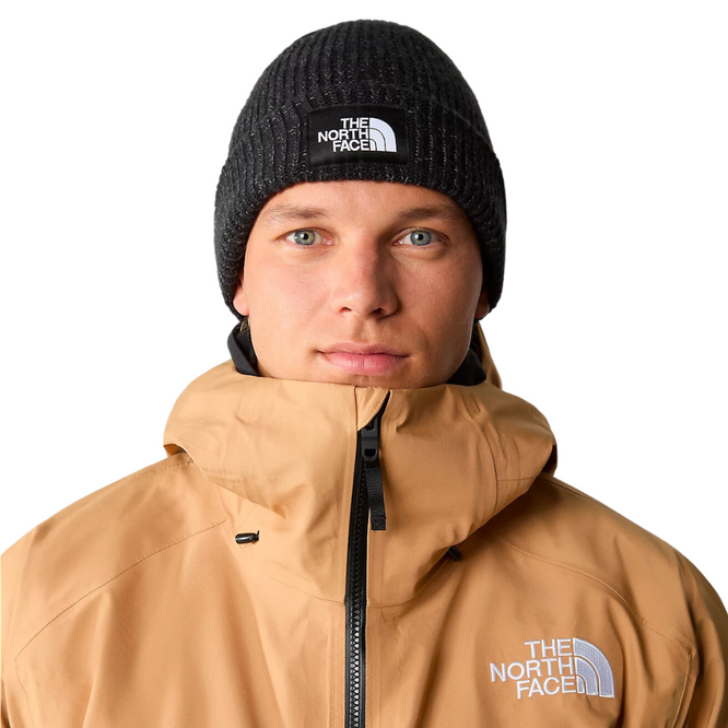 Salty Gefütterte Regular Beanie TNF Schwarz