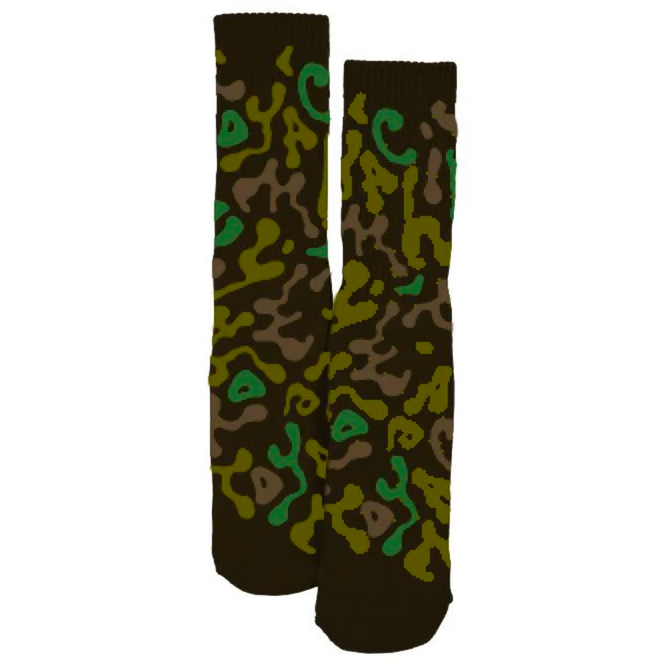 Camo Socks Black/Green