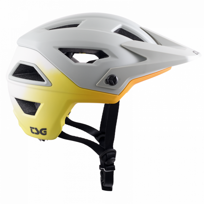 Chatter Solid Color Satin Grey Sunset MTB Helm