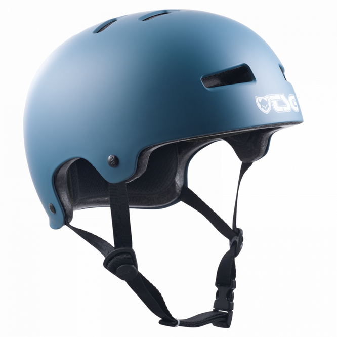 Evolution Solid Colors Satin Teal Helmet