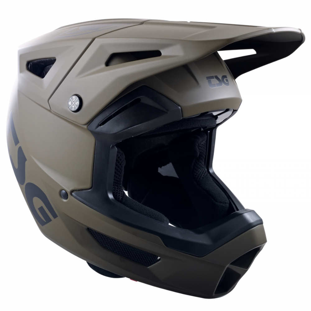 mtb helm oliv TSG Sentinel Solid Color Satin Olive MTB Helmet – Stoked Boardshop