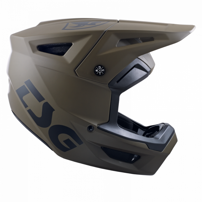 Sentinel Solid Color Satin Olive MTB Helm