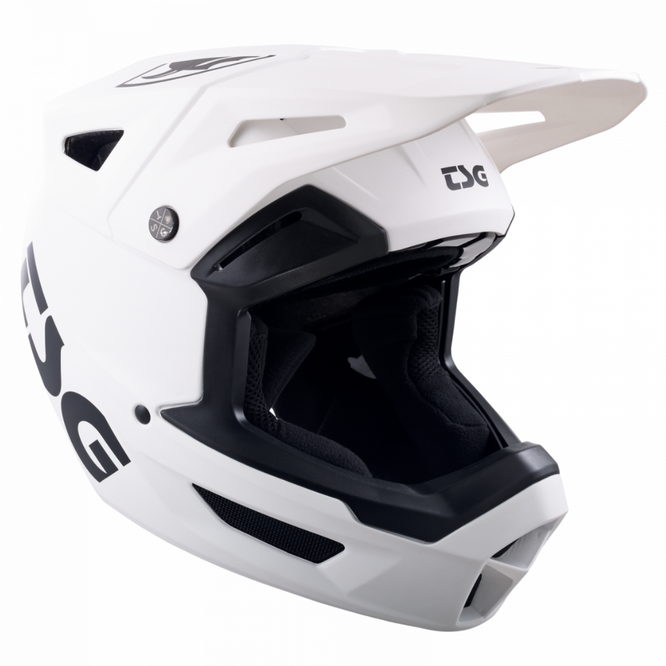 Sentinel Solid Color Satin White MTB Helmet