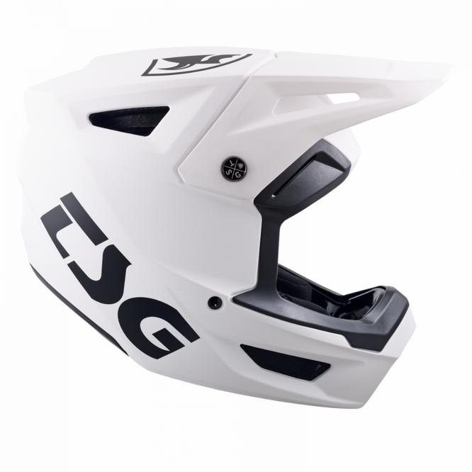 Sentinel Solid Color Satin White MTB Helmet