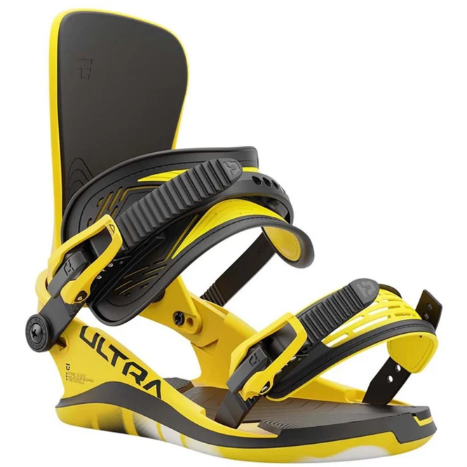 Ultra Yellow 2025 Snowboard Bindings