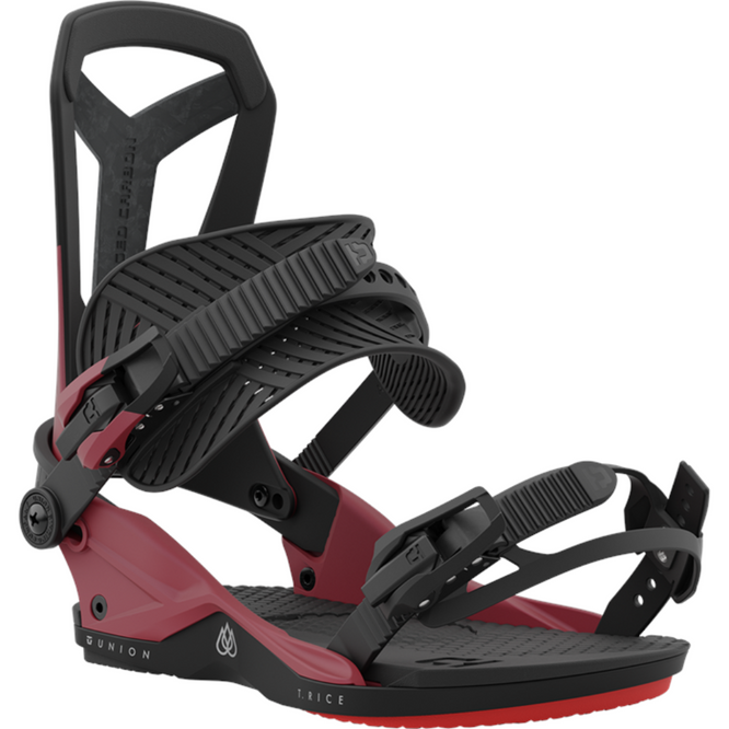 Falcor Red 2024 Snowboard Bindings