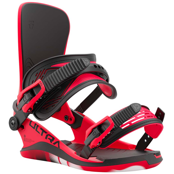 Ultra Hot Red 2025 Snowboard-Bindungen