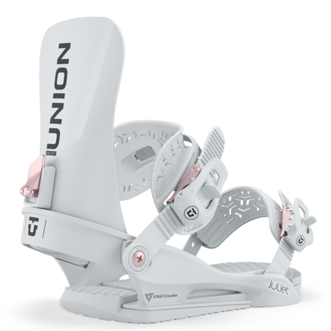 Womens Juliet Light Grey Snowboardbindingen 2026