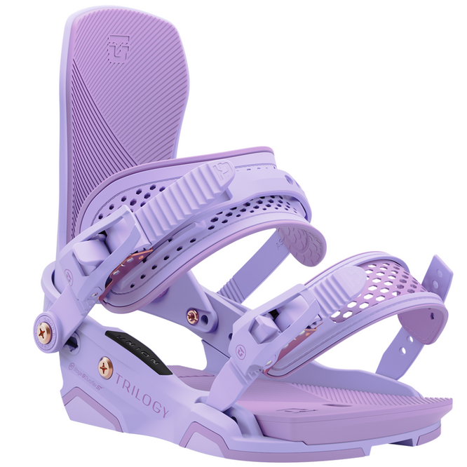 Team Trilogy Lavender 2025 Snowboard-Bindungen für Damen