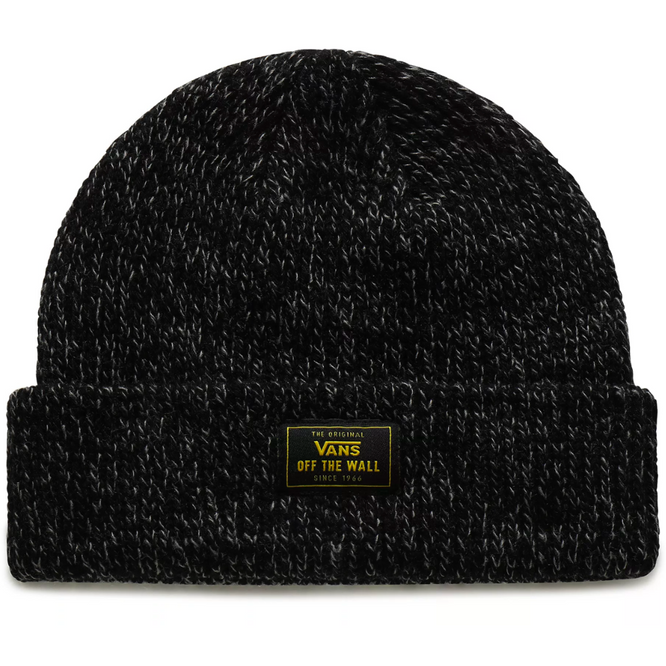 Bruckner Cuff Beanie Heather Black