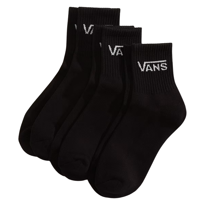 Classic Half Crew 3Pack Socks Black