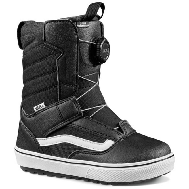Kids Juvie Linerless Black/White 2024 Snowboard Boots