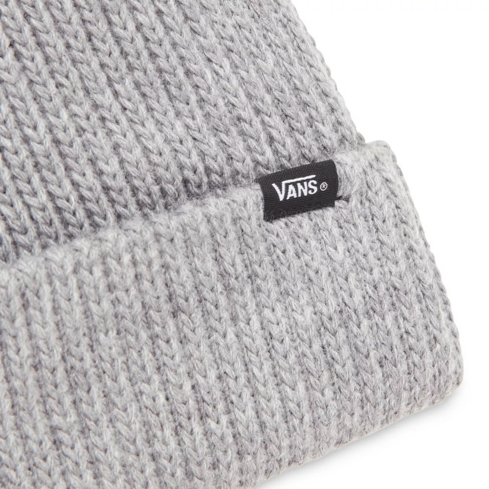 Vans Kids Core Basic Beanie Heather Grey Stoked Boardshop