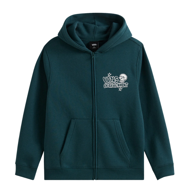 Kids Entertainment Full Zip Hoodie Mystic Moss