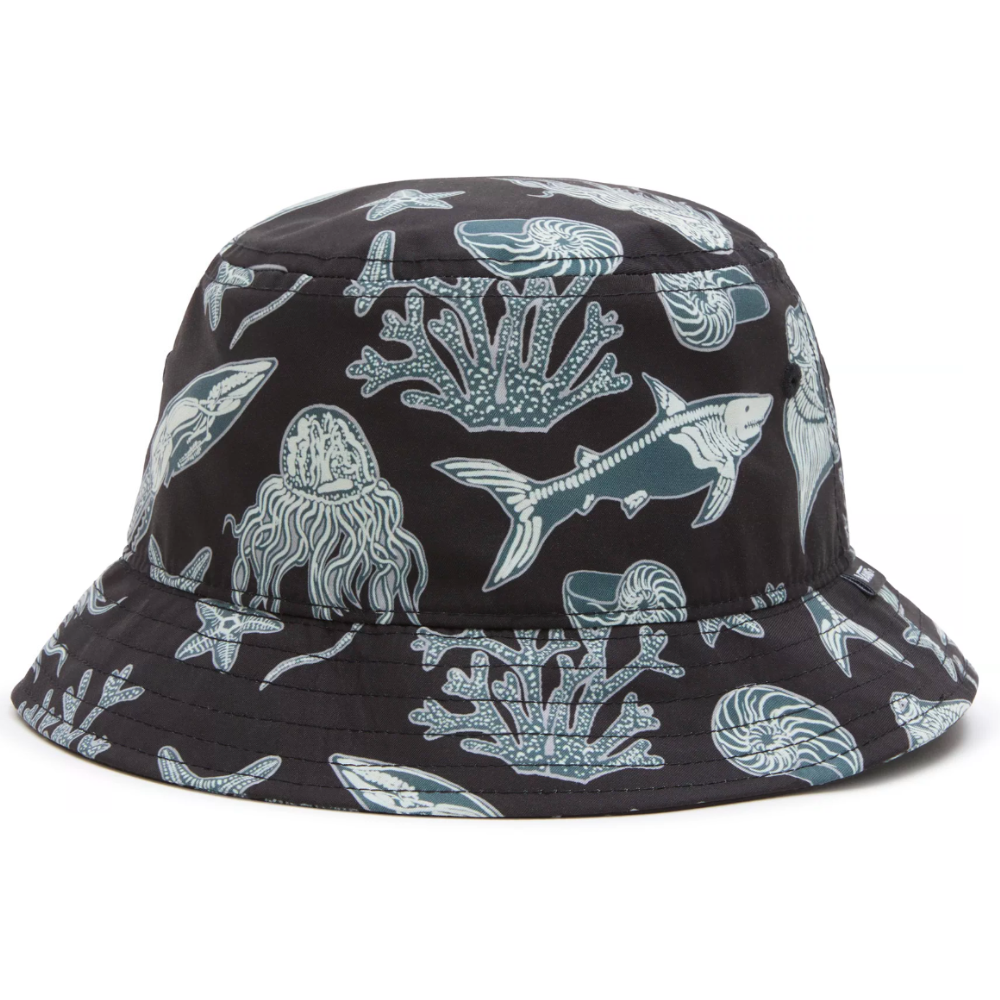 Undertone Bucket Hat für Kinder Schwarz/Blaustein – Stoked Boardshop