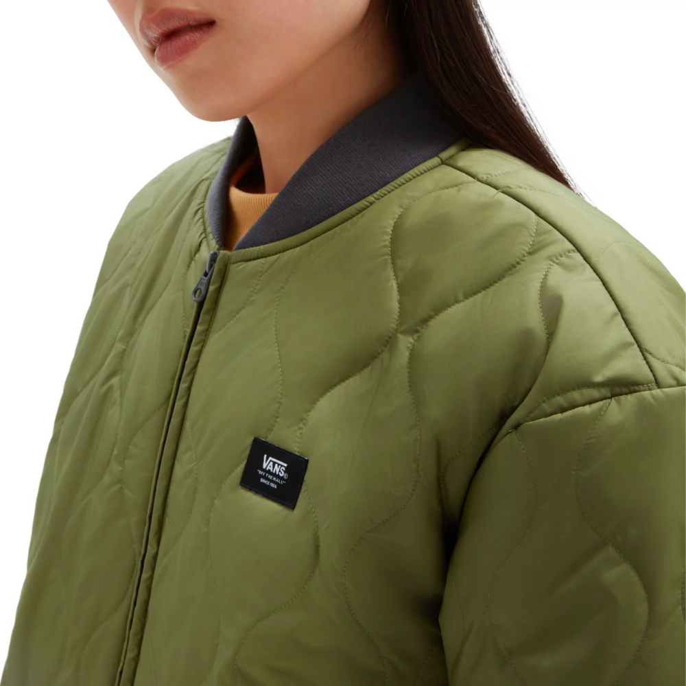 Vans army green sales jacket