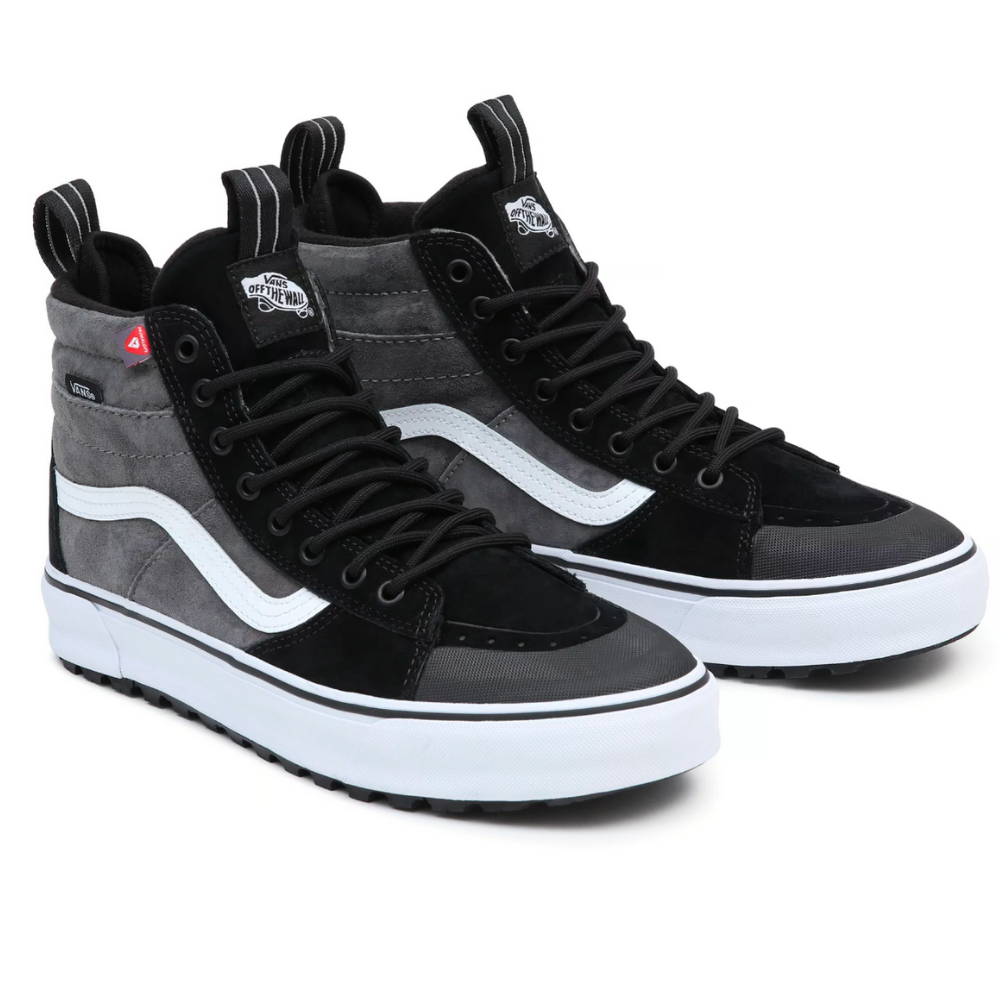 Vans sk8 top hi black pewter