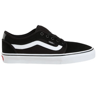 Chukka Low Sidestripe Black/White