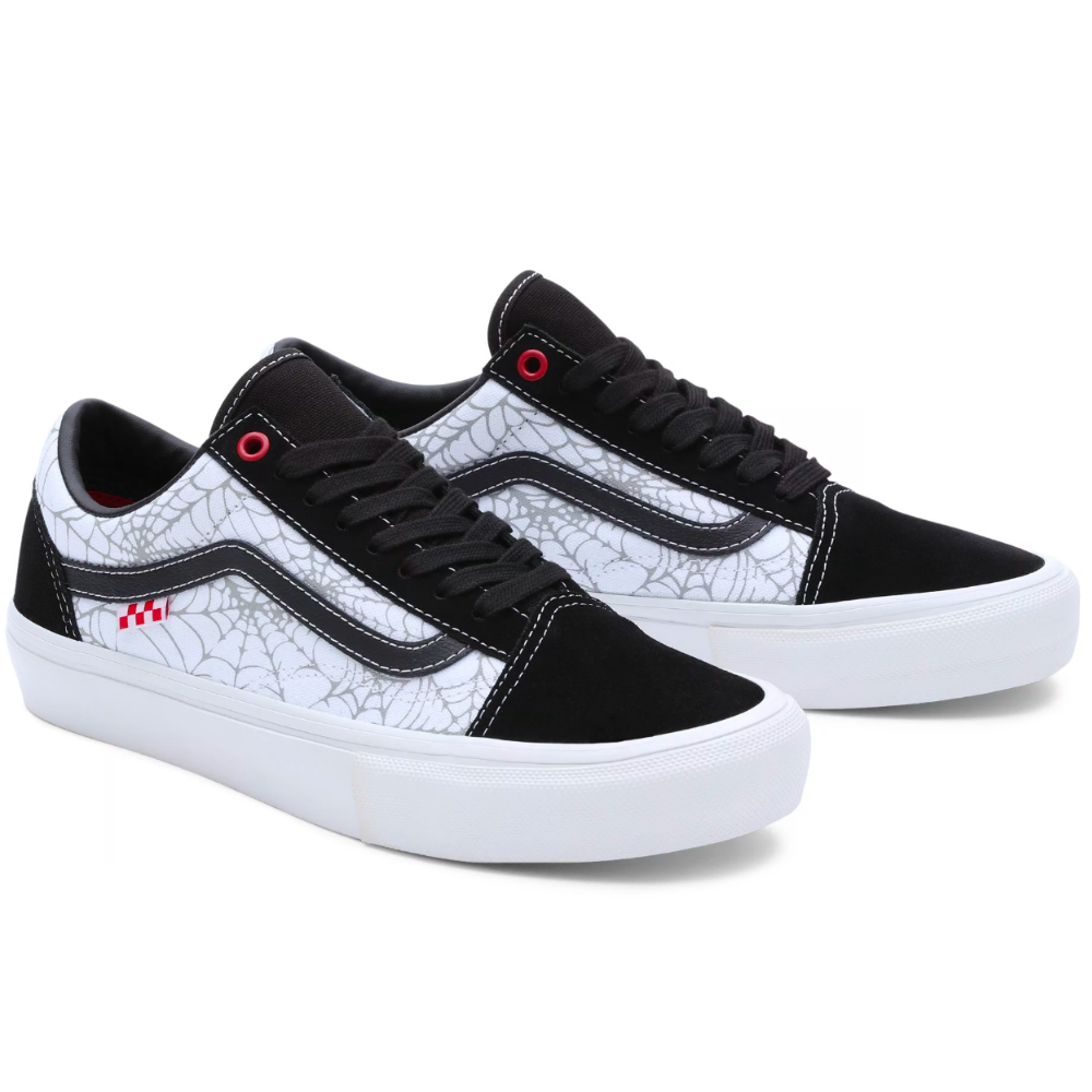 Skate Old Skool Black Widow Spider Black