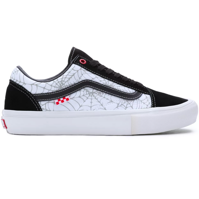 Skate Old Skool Black Widow Spider Black