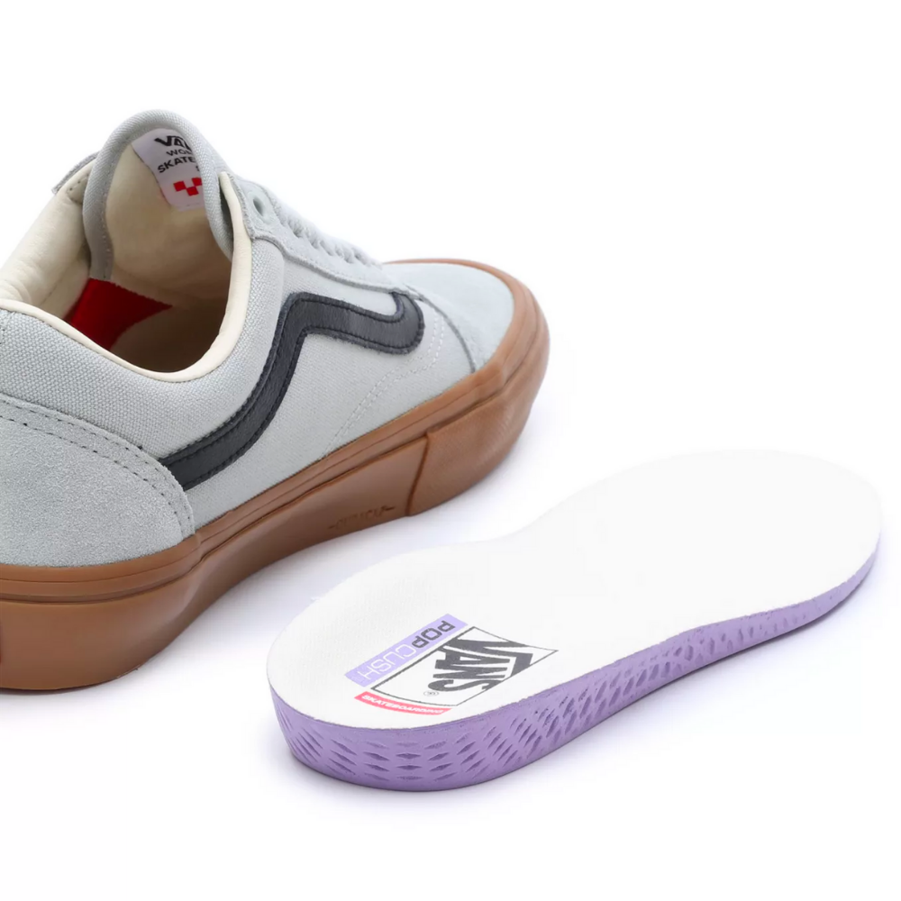 Vans gum sole clearance grey