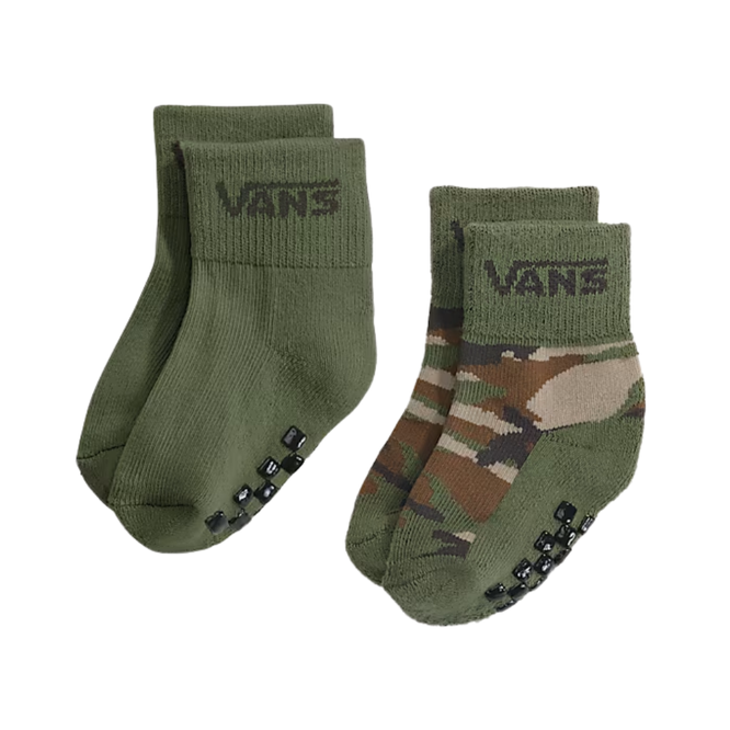 Toddler Classic Crew 2Pack Socks Aluminum