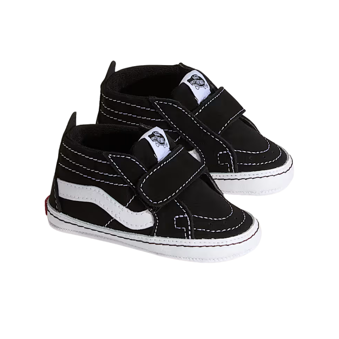 Toddler Sk8-Hi Crib Black/True White