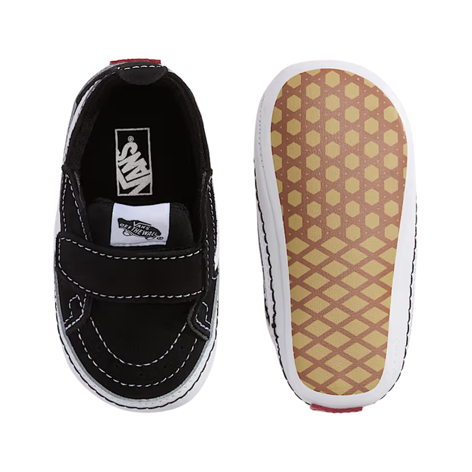 Toddler Sk8-Hi Crib Black/True White