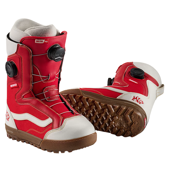 Womens Encore Pro Racing Red/Marshmellow Snowboard Boots