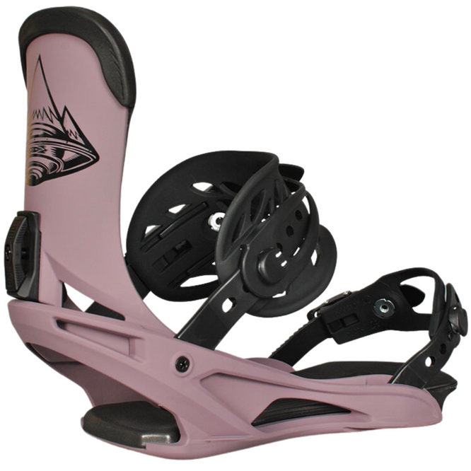 The Scando V2 Purple Dust 2024 Snowboard Bindings