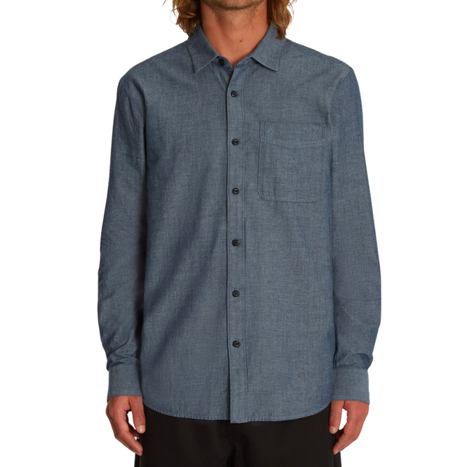 Volcom Date Knight Shirt Navy