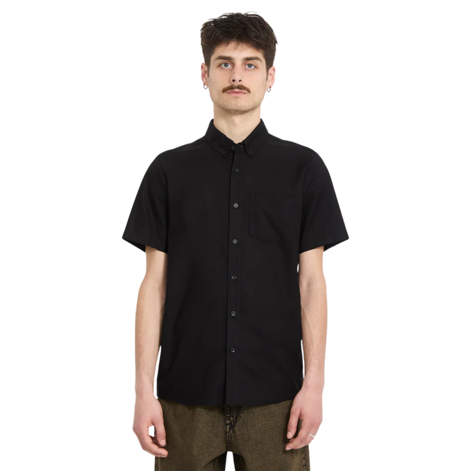 Everett Oxford Shirt New Black