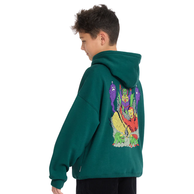 Kids FA Ben Sanaire Hoodie Rifle Green